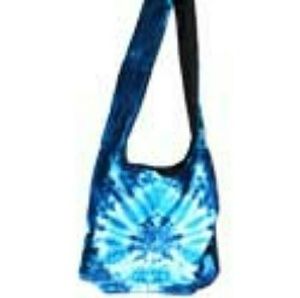 12" x 14" Blue Zip shoulder bag